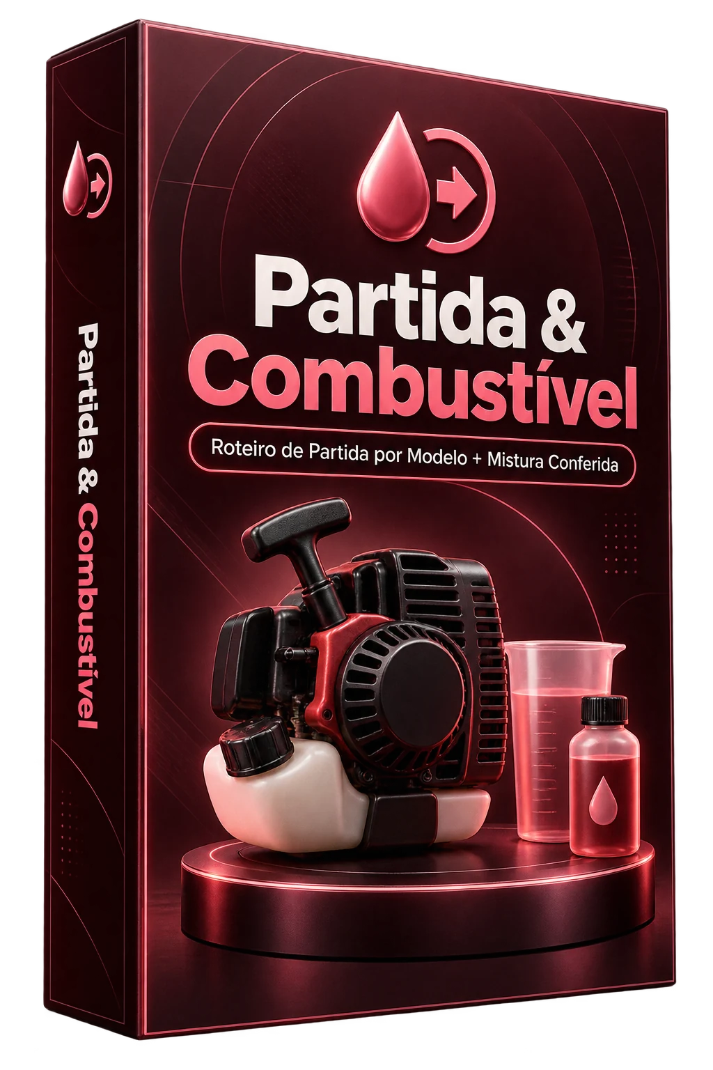 Mockup do Kit Partida e Combustível