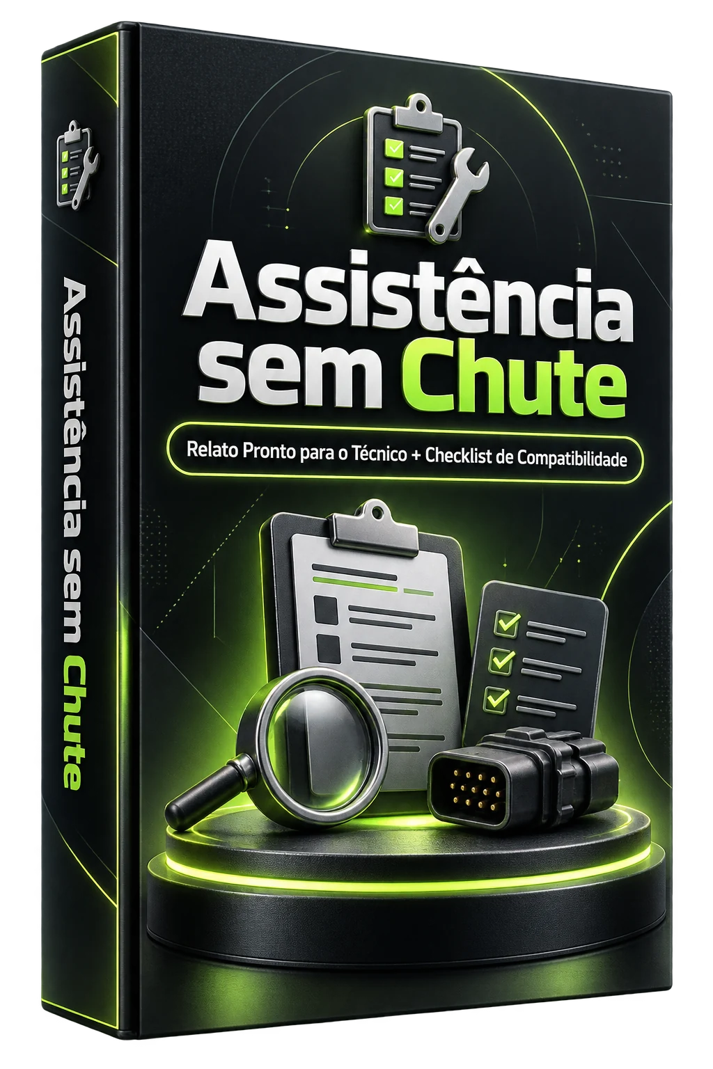 Mockup do Kit Assistência sem Chute