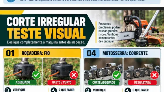 Animação mostrando a sequência visual de consulta